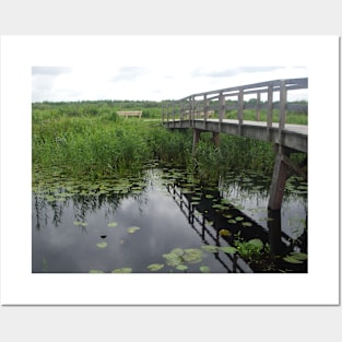 Bridge over ditch Posters and Art